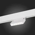 Магнитный трековый светильник белый LED 1*6W 4000K 532Lm Ra>80 36° IP20 L120xW22xH108 48V