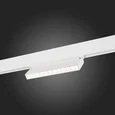 Магнитный трековый светильник белый LED 1*12W 4000K 1 009Lm Ra>80 36о IP20 L219xW22xH108 48V