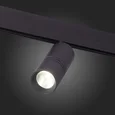 Магнитный трековый светильник Черный LED 1*20W 4000K 1 530Lm Ra&gt90 36о IP20 L-xW60xH1 SKYLINE 48