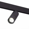 Магнитный трековый светильник Черный LED 1*20W 4000K 1 530Lm Ra&gt90 36о IP20 L-xW60xH1 SKYLINE 48