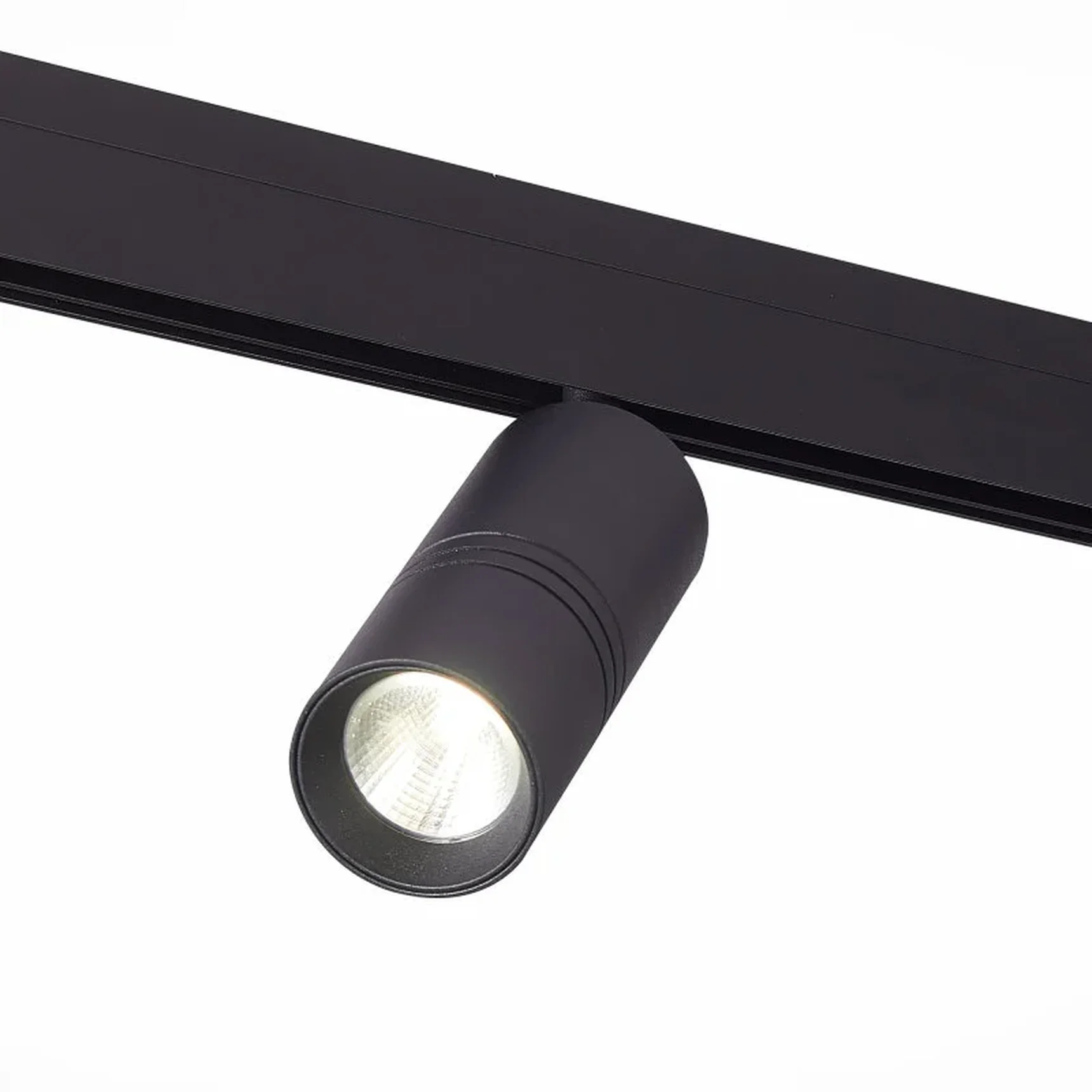 Магнитный трековый светильник Черный LED 1*20W 4000K 1 530Lm Ra&gt90 36о IP20 L-xW60xH1 SKYLINE 48