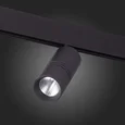 Магнитный трековый светильник Черный LED 1*20W 4000K 1 530Lm Ra&gt90 36о IP20 L-xW60xH1 SKYLINE 48