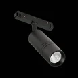 Магнитный трековый светильник Черный LED 1*20W 4000K 1 530Lm Ra&gt90 36о IP20 L-xW60xH1 SKYLINE 48