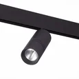 Магнитный трековый светильник Черный LED 1*20W 4000K 1 530Lm Ra&gt90 36о IP20 L-xW60xH1 SKYLINE 48