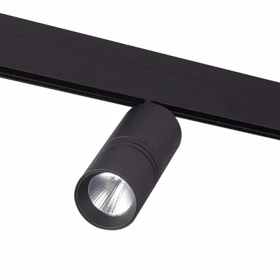 Магнитный трековый светильник Черный LED 1*20W 4000K 1 530Lm Ra>90 36о IP20 L-xW60xH1 SKYLINE 48