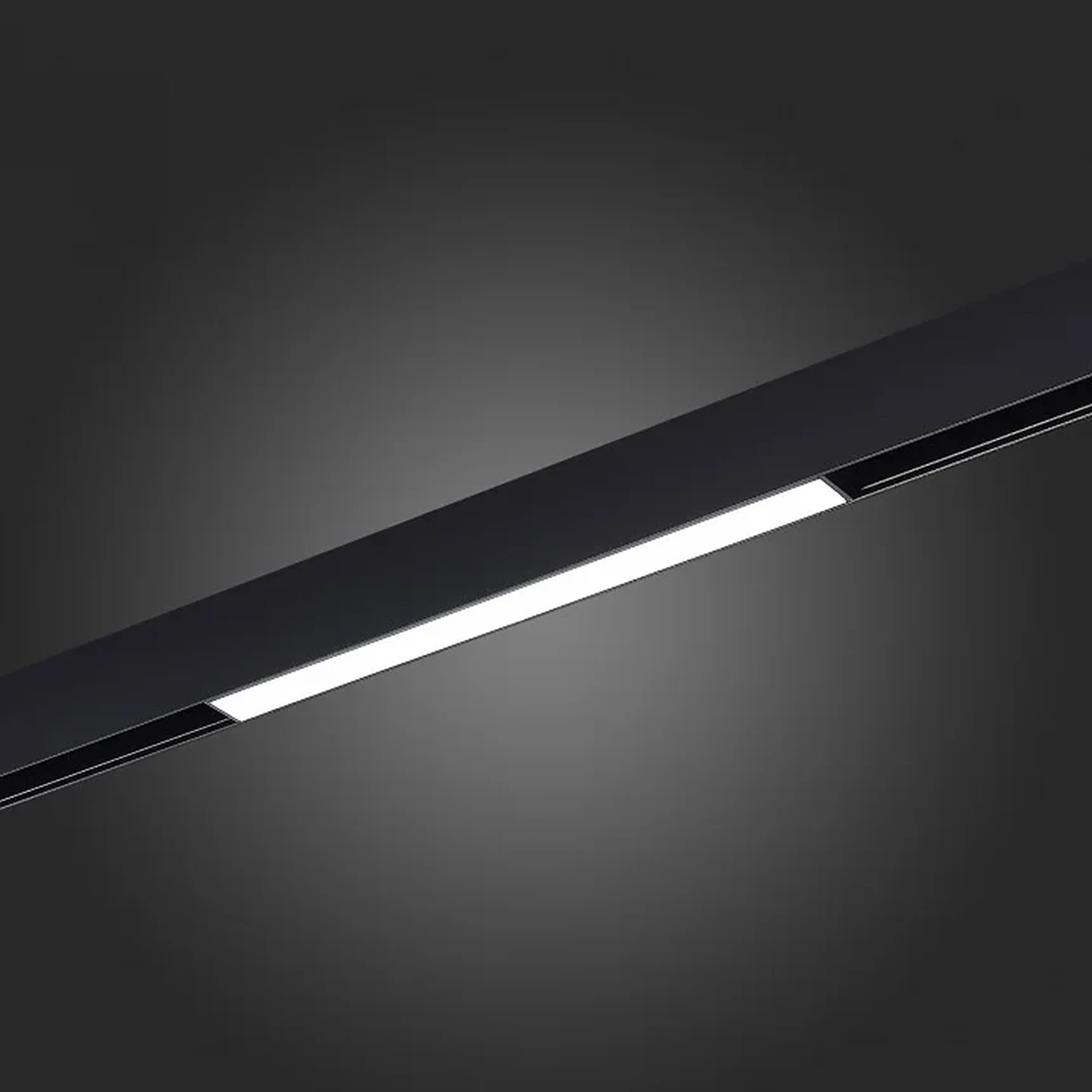 Магнитный трековый светильник SMART Черный LED 1*10W 3000K-6500K 960Lm Ra90 120° IP20 L