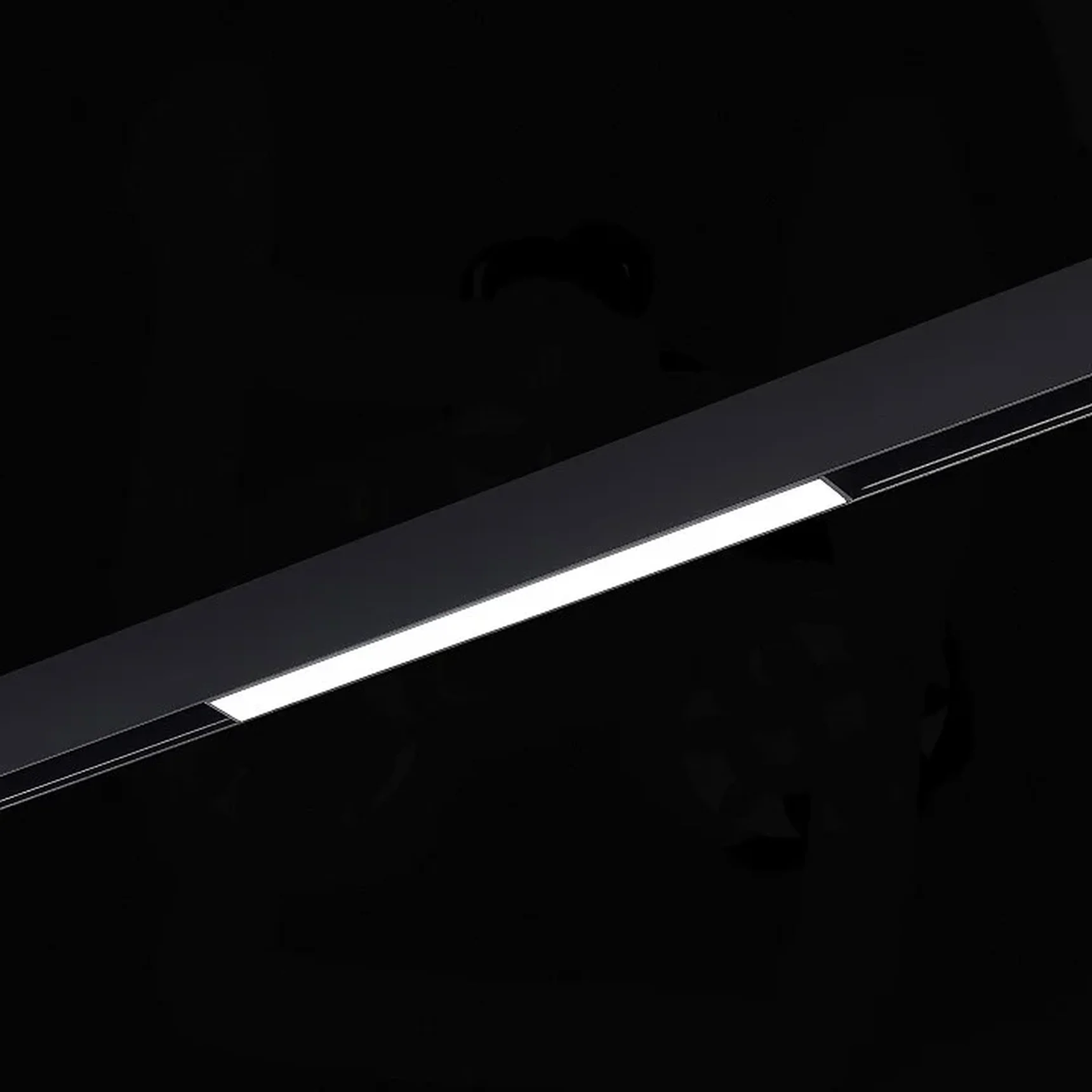 Магнитный трековый светильник SMART Черный LED 1*10W 3000K-6500K 960Lm Ra90 120° IP20 L