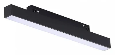 Магнитный трековый светильник SMART Черный LED 1*12W 2700K-6500K 960Lm Ra90 120° IP20 L300xW22xH25