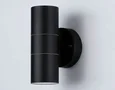 Светильник уличный настенный архитектурный ST3707/2 BK черный IP54 GU10/2 max 35W 160*60*95