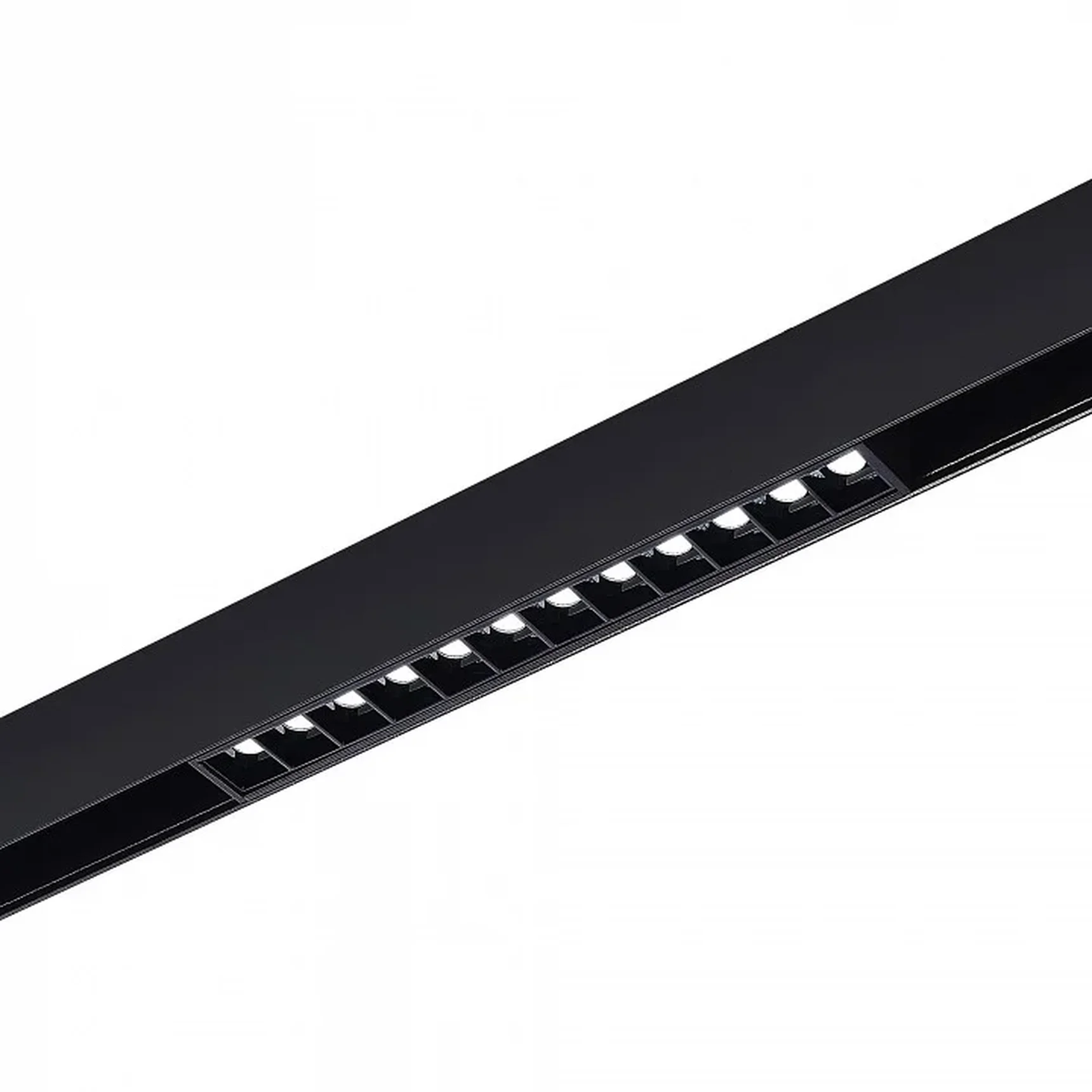 Магнитный трековый светильник SMART Черный LED 1*12W 2700K-6500K 1 080Lm Ra90 36° IP20 L270xW22xH25