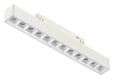 Магнитный трековый светильник SMART Белый LED 1*12W 2700K-6500K 1 080Lm Ra90 36° IP20 L270xW22xH25