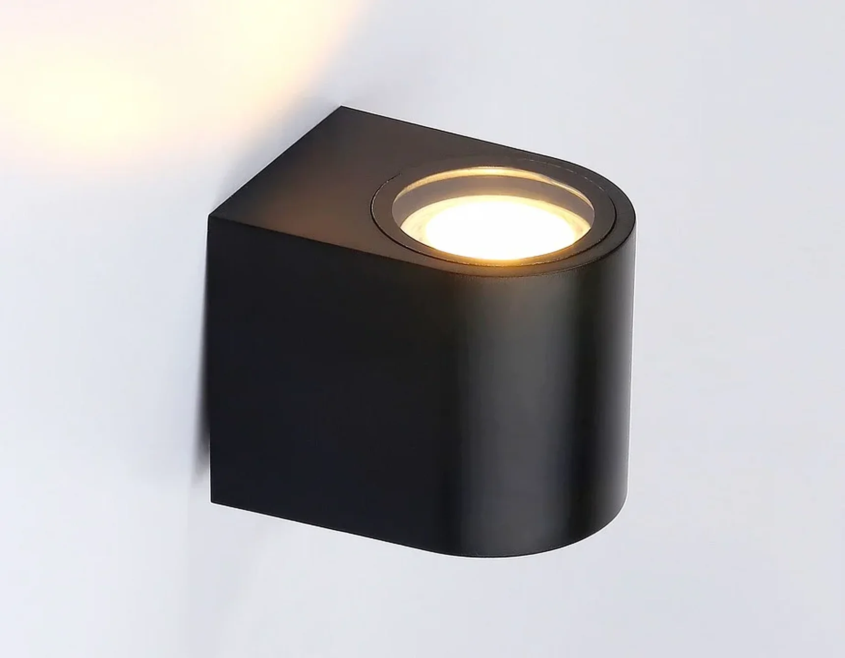 Светильник уличный настенный архитектурный ST3722 BK черный IP65 GU10 max 35W 80*72*95