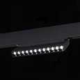 Магнитный трековый светильник SMART Черный LED 1*12W 2700K-6500K 1 080Lm Ra90 36° IP20 L225xW22xH13