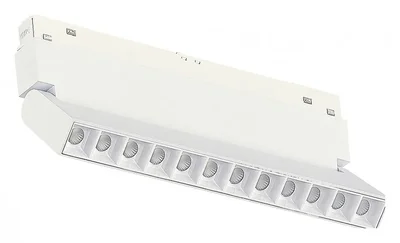 Магнитный трековый светильник SMART Белый LED 1*12W 2700K-6500K 1 080Lm Ra90 36° IP20 L225xW22xH136