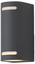 Светильник уличный настенный архитектурный ST3741/2 GR серый IP54 GU10/2 max 35W 150*68*92