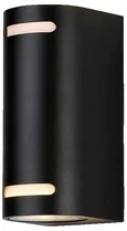 Светильник уличный настенный архитектурный ST3744/2 BK черный IP54 GU10/2 max 35W 150*68*92