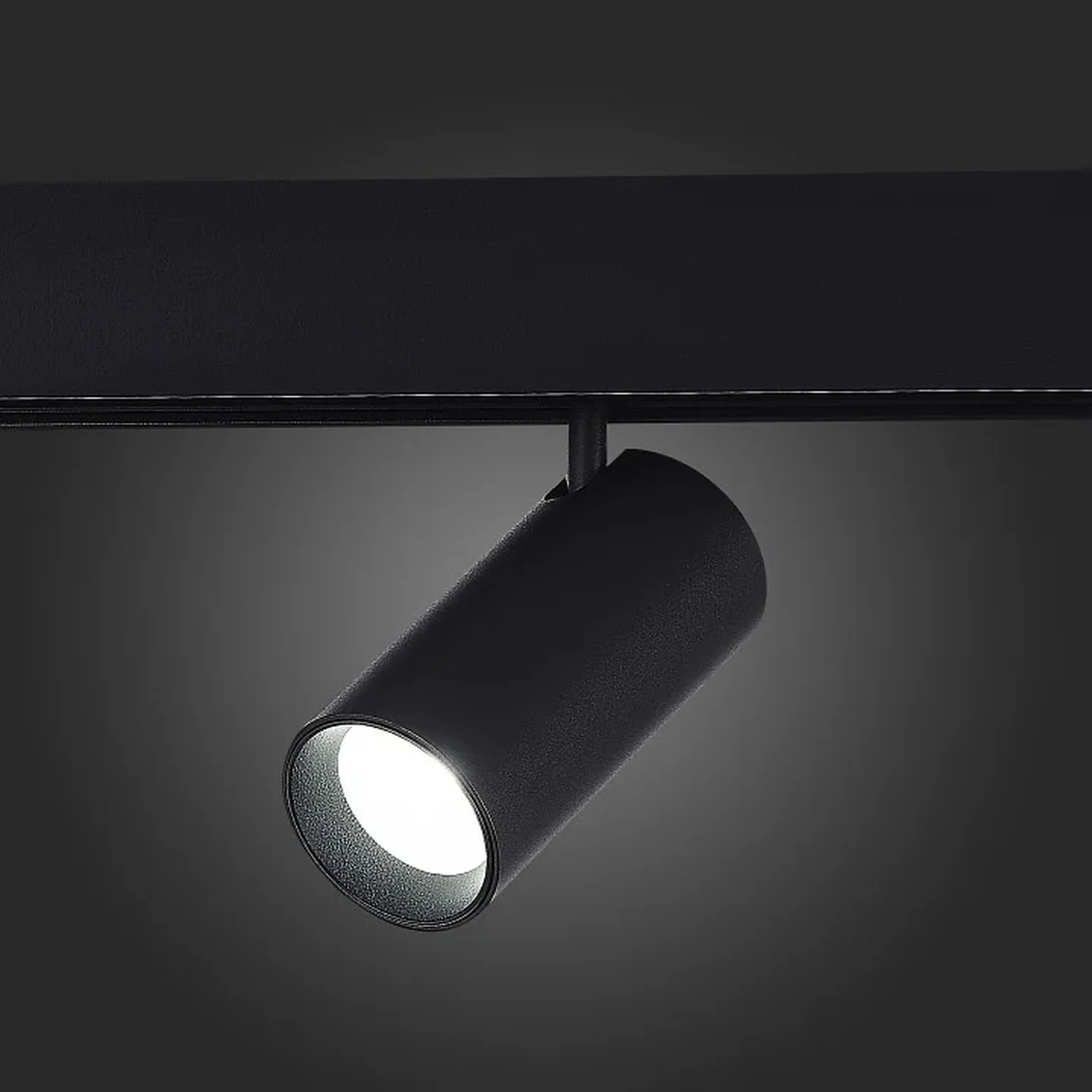 Магнитный трековый светильник SMART Черный LED 1*12W 2700K-6500K 1 080Lm Ra90 36о IP2