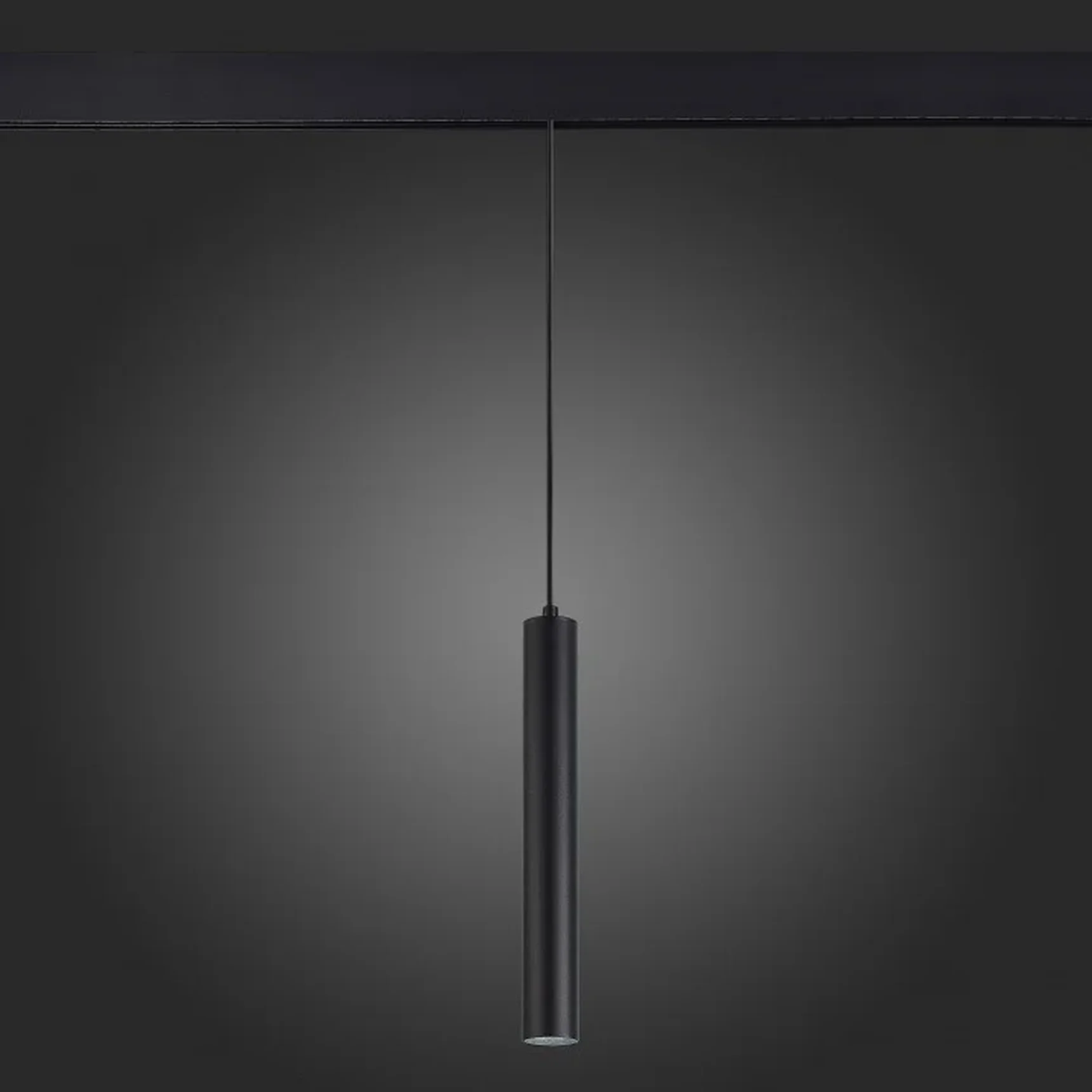 Магнитный трековый светильник SMART Черный LED 1*7W 2700K-6500K 630Lm Ra90 36° IP20 D40xH300 48V