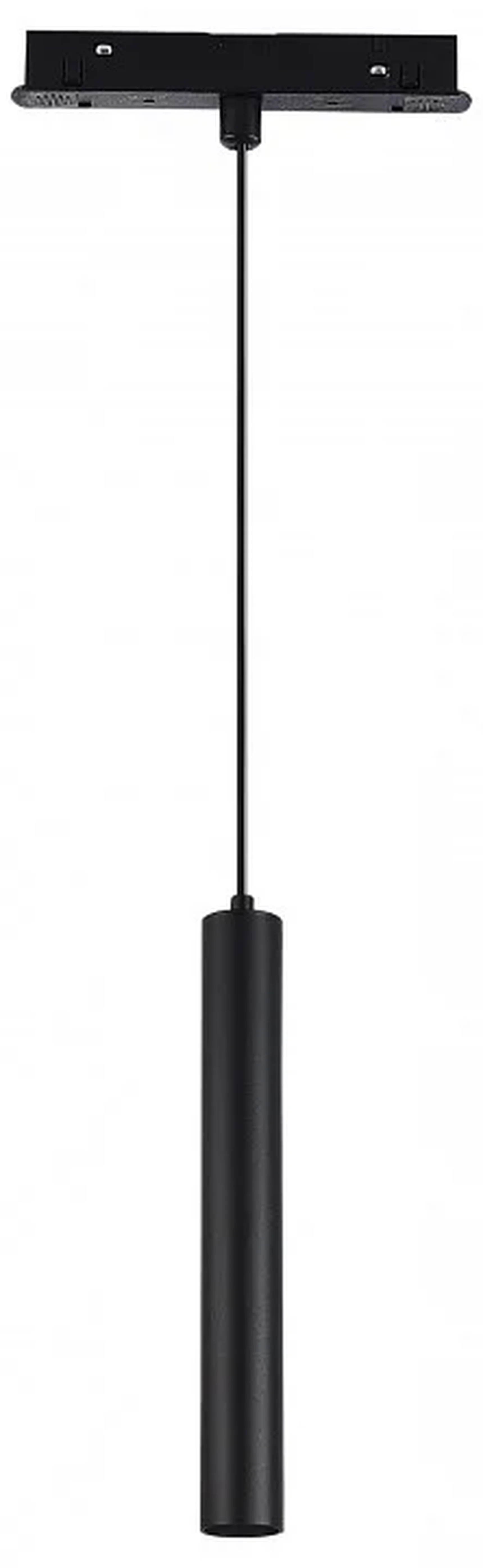 Магнитный трековый светильник SMART Черный LED 1*7W 2700K-6500K 630Lm Ra90 36° IP20 D40xH300 48V