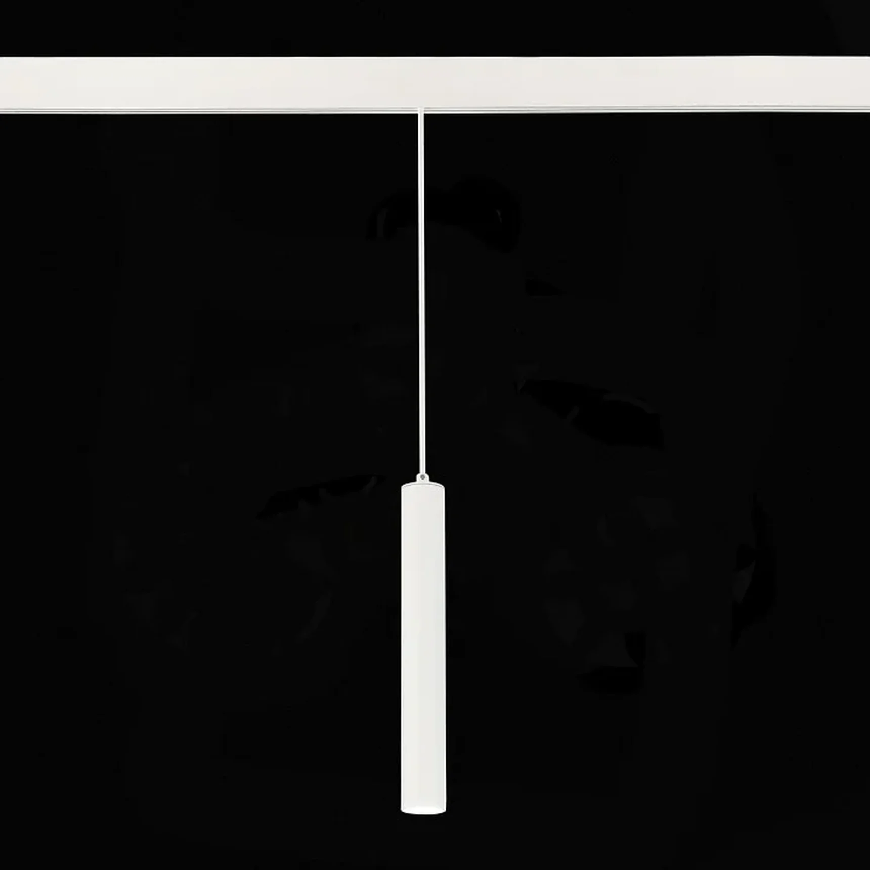 Магнитный трековый светильник SMART Белый LED 1*7W 2700K-6500K 630Lm Ra90 36° IP20 D40xH300 48V