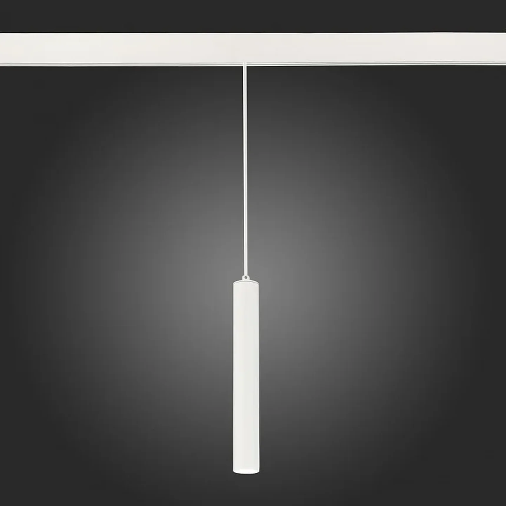Магнитный трековый светильник SMART Белый LED 1*7W 2700K-6500K 630Lm Ra90 36° IP20 D40xH300 48V