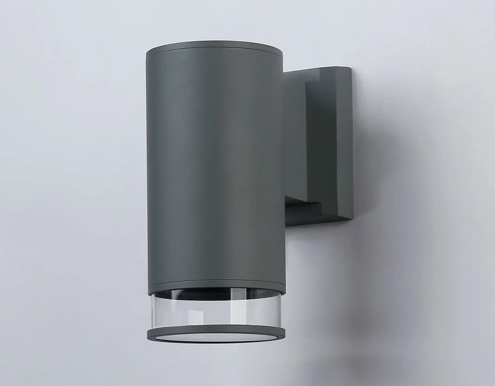 Светильник уличный настенный архитектурный ST3818 GR/CL серый/прозрачный IP54 GU10 max 35W 187*90*160