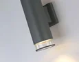 Светильник уличный настенный архитектурный ST3820/2 GR/CL серый/прозрачный IP54 GU10/2 max 35W 310*90*160