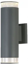 Светильник уличный настенный архитектурный ST3820/2 GR/CL серый/прозрачный IP54 GU10/2 max 35W 310*90*160