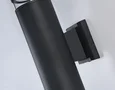 Светильник уличный настенный архитектурный ST3821/2 BK/CL черный/прозрачный IP54 GU10/2 max 35W 310*90*160