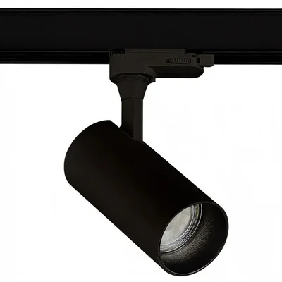 Светильник трековый Черный LED 1*10W 3000K/4000K/5000K 800Lm Ra>90 36 IP20 DxH- 220V
