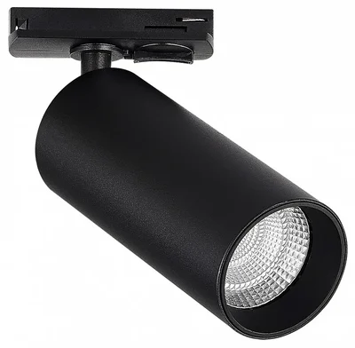 Светильник трековый Черный LED 1*10W 3000K 900Lm Ra>90 10-55о IP20 L160xW50xH- 220V