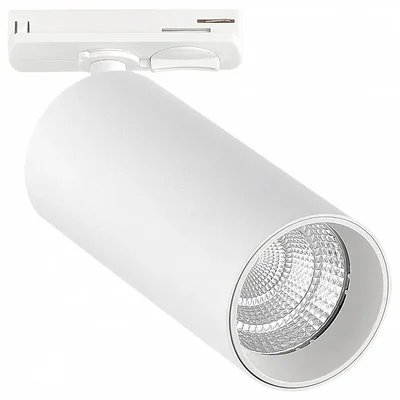 Светильник трековый Белый LED 1*10W 4000K 900Lm Ra>90 10-55о IP20 L160xW50xH- 220V