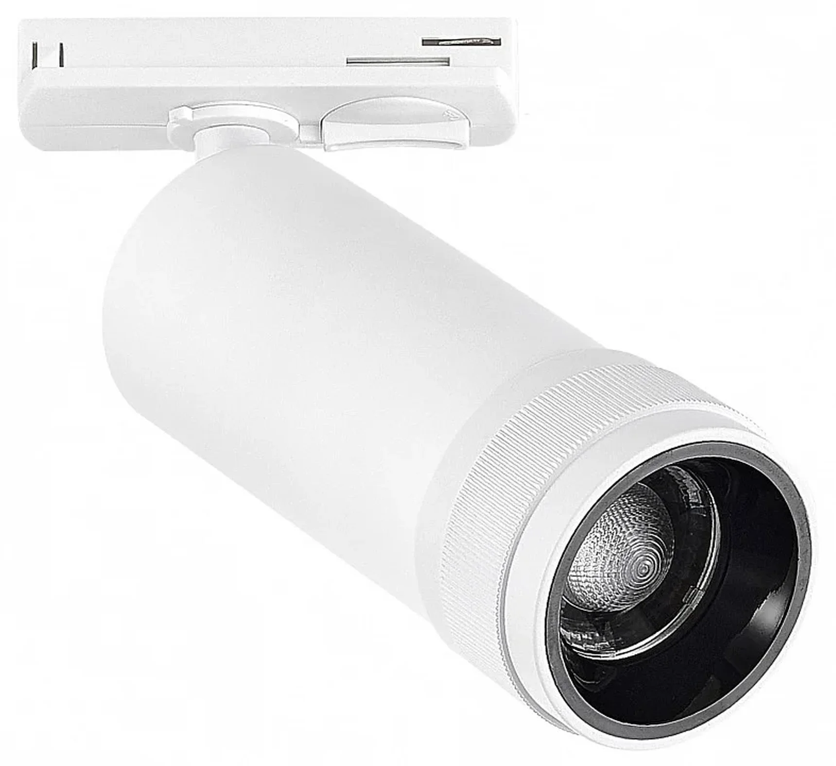 Светильник трековый Zoom Белый LED 1*10W 4000K 900Lm Ra 10-55° IP20 D55xH125 220V