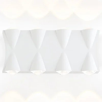 Светильник уличный светодиодный настенный ST4490/8 WH белый LED 4200K 8W IP54 190*80*45
