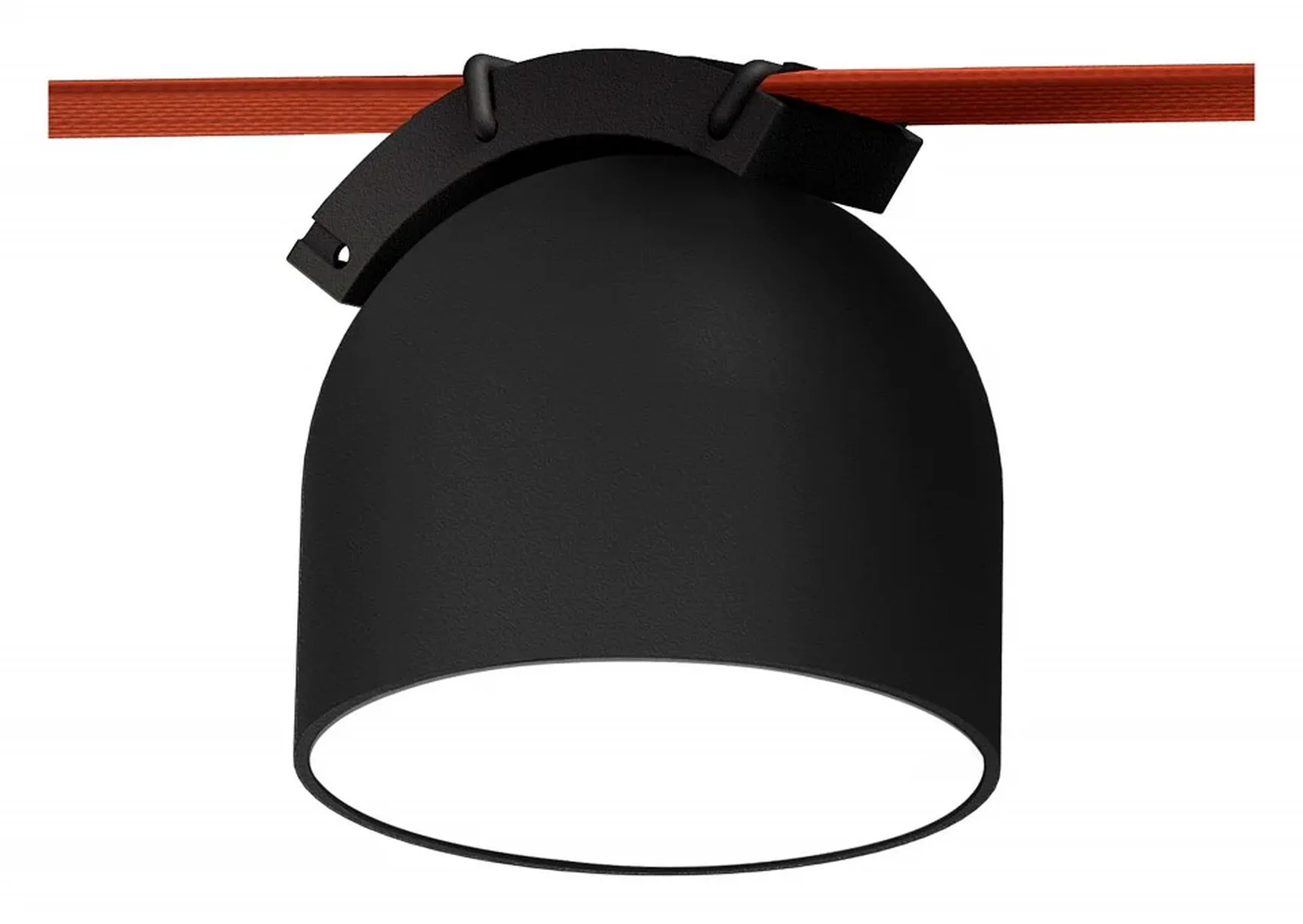 Светильник трековый Черный LED 1*12W 3000K 794Lm Ra90 120 IP20 D100xH107 48V