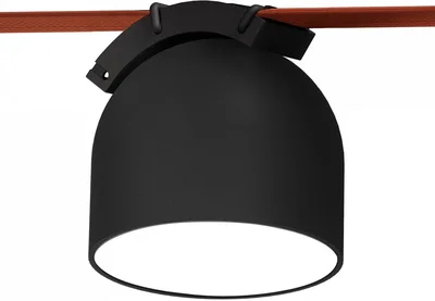 Светильник трековый Черный LED 1*12W 4000K 794Lm Ra90 120 IP20 D100xH107 48V