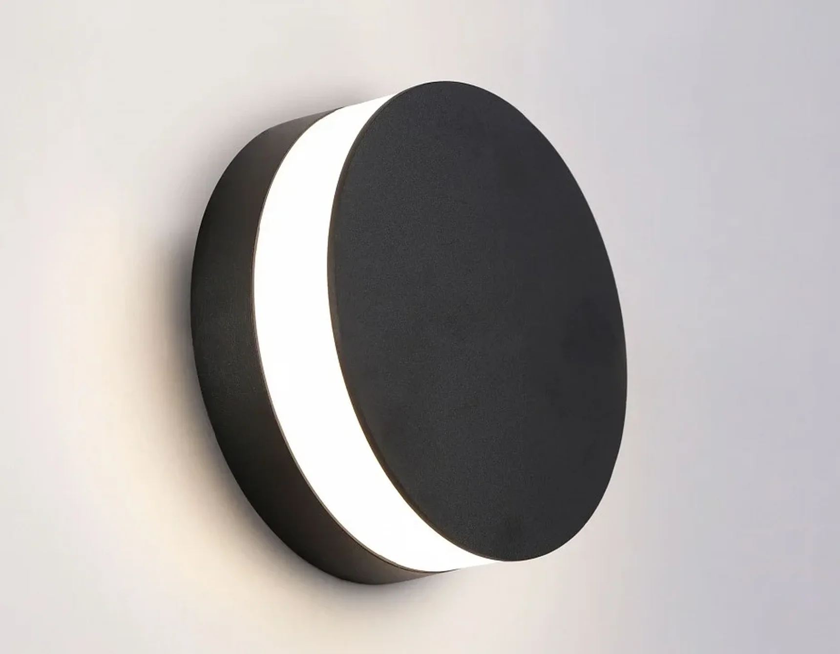 Светильник уличный светодиодный настенный ST4544 BK черный LED 4200K 11W IP54 D155*54