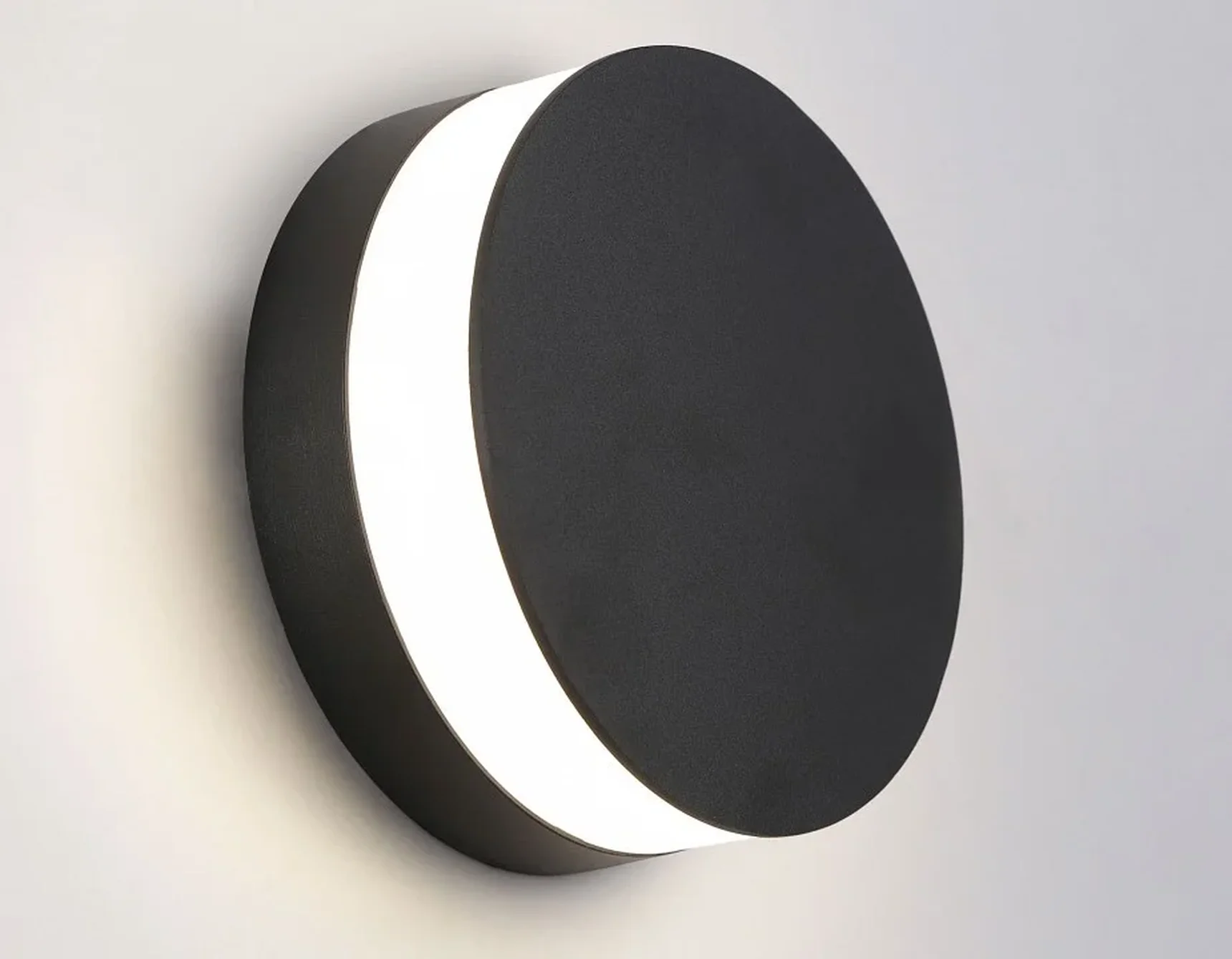 Светильник уличный светодиодный настенный ST4544 BK черный LED 4200K 11W IP54 D155*54