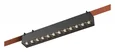 Светильник трековый Черный LED 1*12W 3000K 1 050Lm Ra90 24/40 IP20 L323xW40xH45 48V