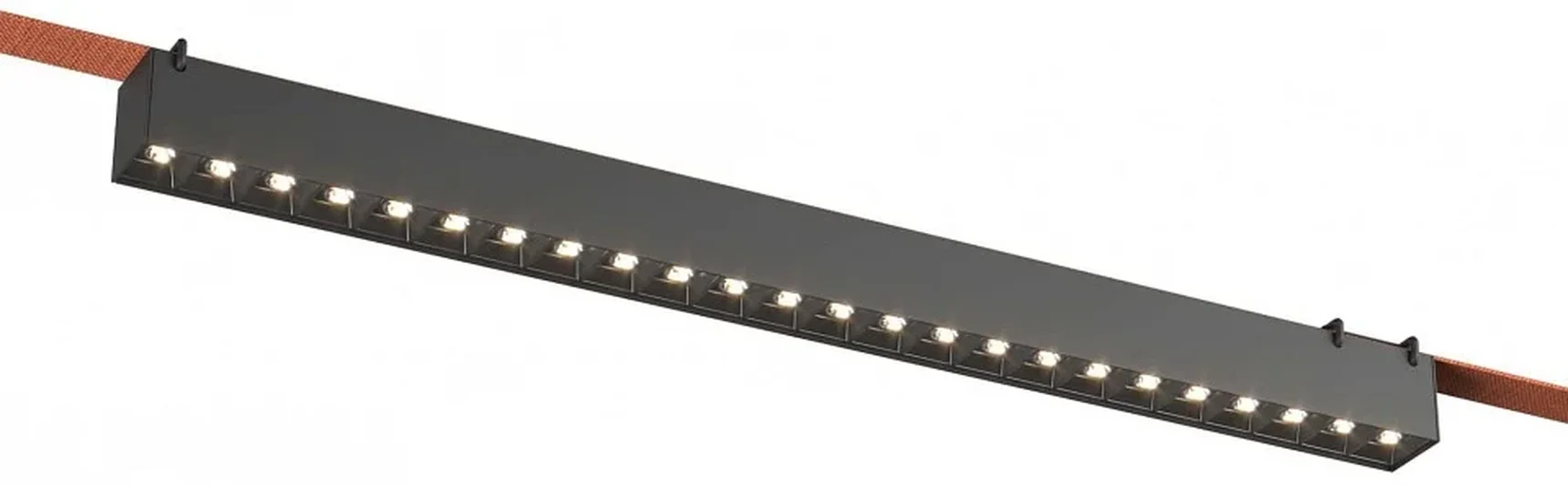 Светильник трековый Черный LED 1*24W 4000K 1 778Lm Ra90 24/40 IP20 L642xW40xH45 48V BAND
