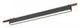 Светильник трековый Черный LED 1*24W 3000K 1 200Lm Ra90 120 IP20 L642xW40xH45 48V