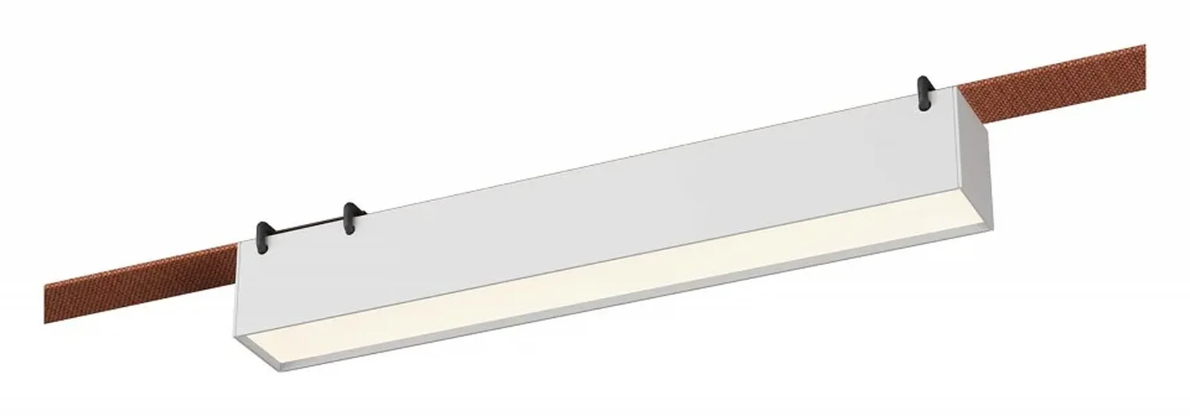 Светильник трековый Белый LED 1*12W 3000K 670Lm Ra90 120 IP20 L323xW40xH45 48V