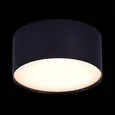 Светильник потолочный Черный LED 1*12W 3000K 1 080Lm Ra>85 120° IP20 D120xH55 185-265V
