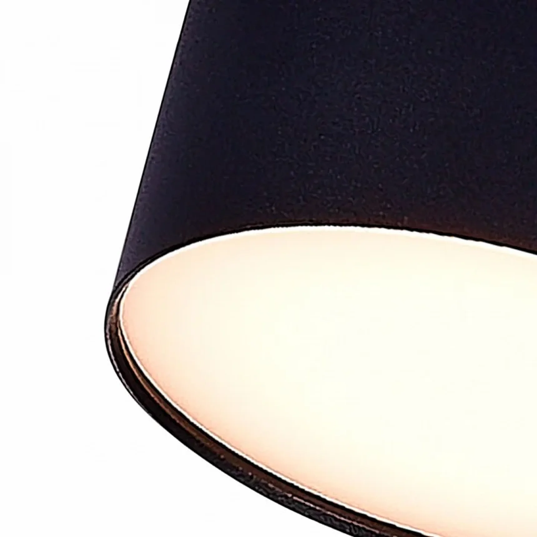 Светильник потолочный Черный LED 1*12W 3000K 1 080Lm Ra>85 120° IP20 D120xH55 185-265V
