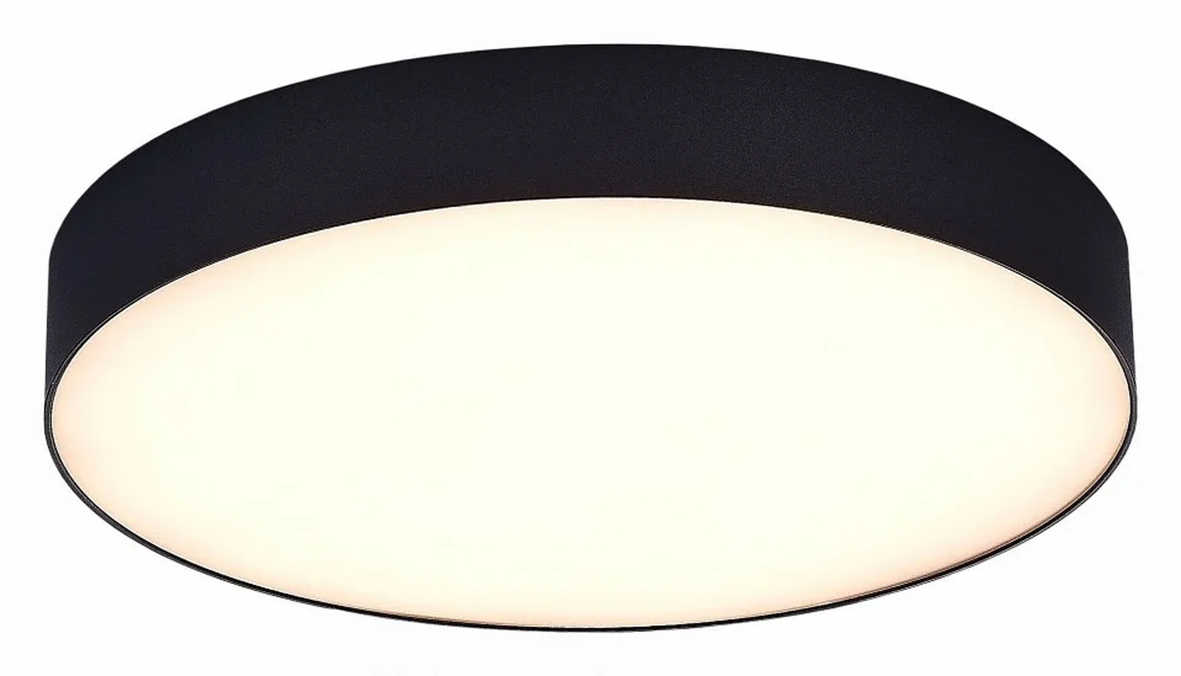 Светильник потолочный Черный LED 1*36W 3000K 3 240Lm Ra>90 120° IP20 D300xH55 220V