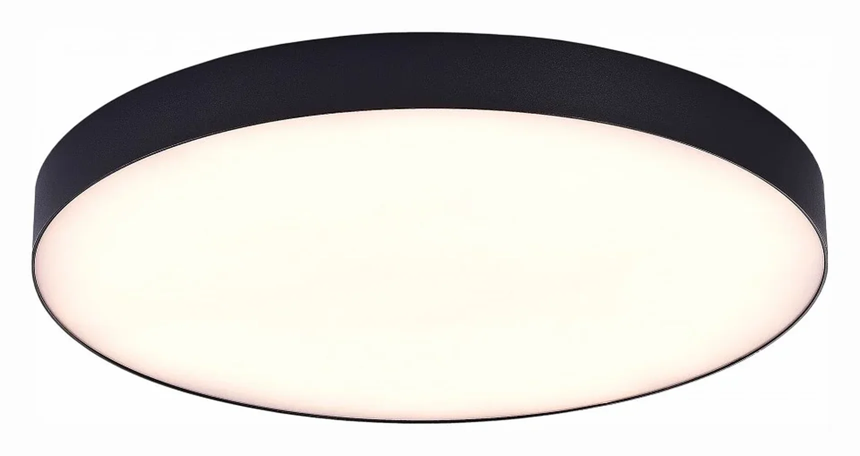 Светильник потолочный Черный LED 1*96W 3000K 8 640Lm Ra>85 120° IP20 D600xH55 185-265V