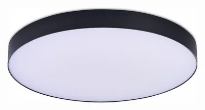 Светильник потолочный Черный LED 1*96W 3000K 8 640Lm Ra>85 120° IP20 D600xH55 185-265V