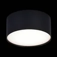Светильник потолочный Черный LED 1*12W 4000K 1 080Lm Ra>85 120° IP20 D120xH55 185-265V