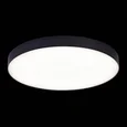 Светильник потолочный Черный LED 1*96W 4000K 8 640Lm Ra>85 120° IP20 D600xH55 185-265V