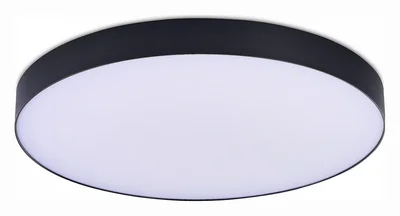 Светильник потолочный Черный LED 1*96W 4000K 8 640Lm Ra>85 120° IP20 D600xH55 185-265V
